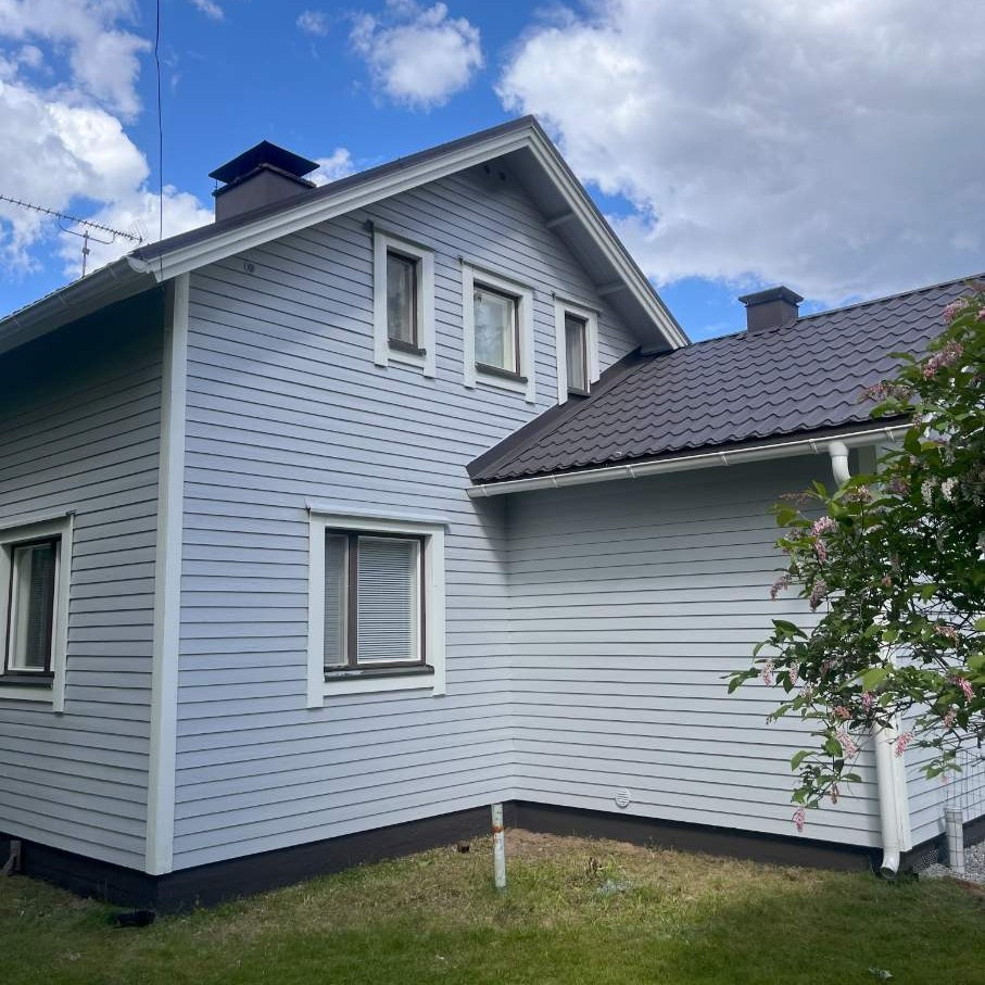 Talon Maalaus Tampere - Omakotitalo maalausurakka valmiina Tampereella